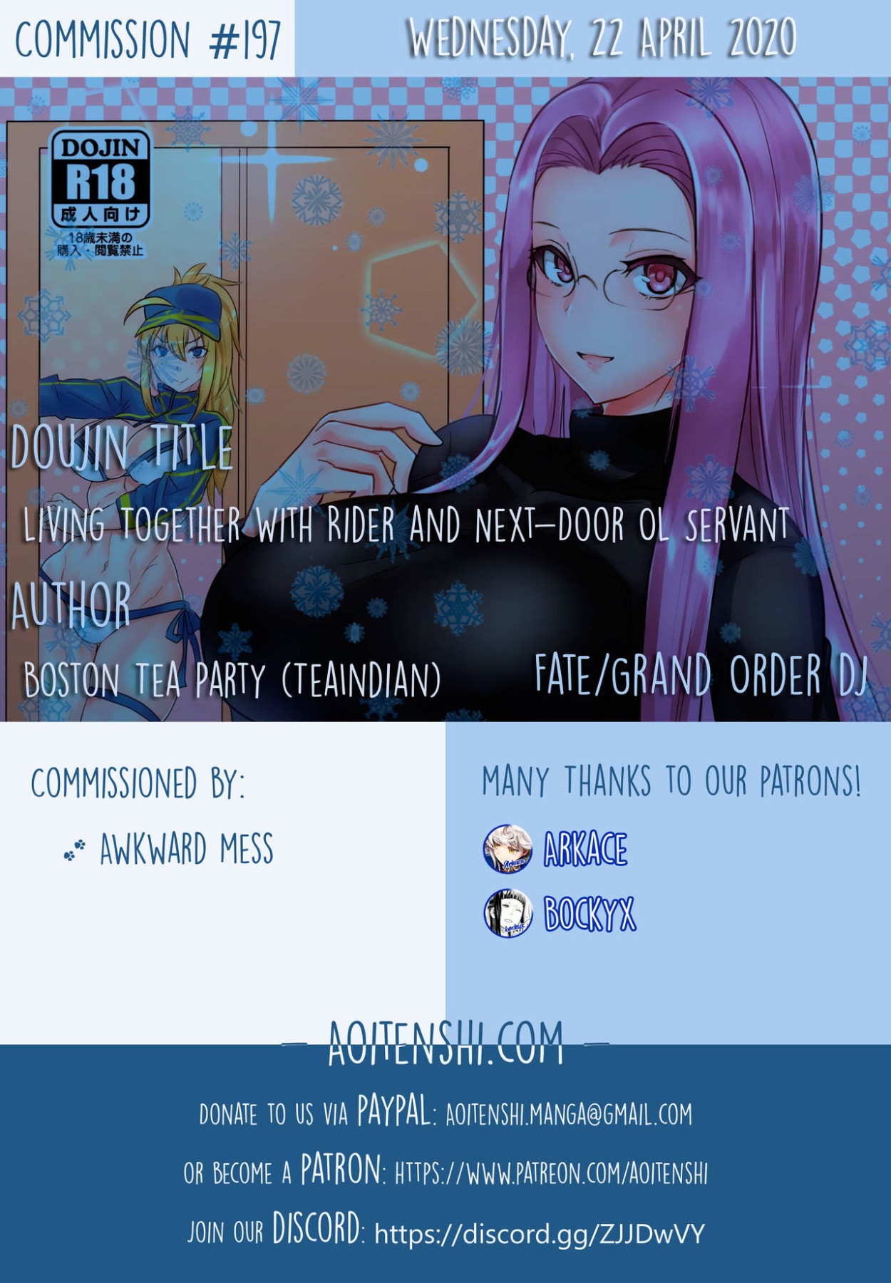 Hentai Manga Comic-Living Together With Rider and Next-Door OL Servant-Read-2